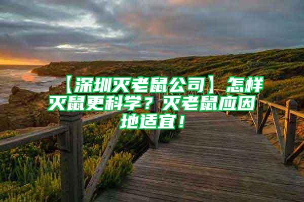 【深圳滅老鼠公司】怎樣滅鼠更科學？滅老鼠應因地適宜！