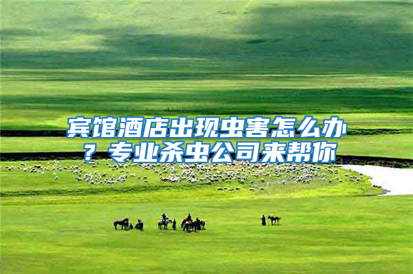 賓館酒店出現蟲害怎么辦？專業殺蟲公司來幫你